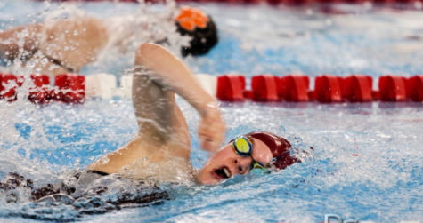Swimming to Success: Anna Olson ’22 uses swimming as lesson for life.