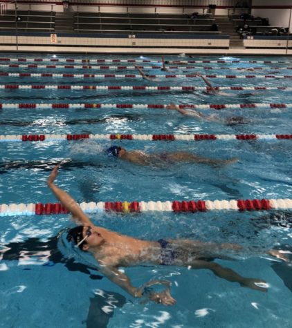 Boy’s Swimming Has A Strong First Half